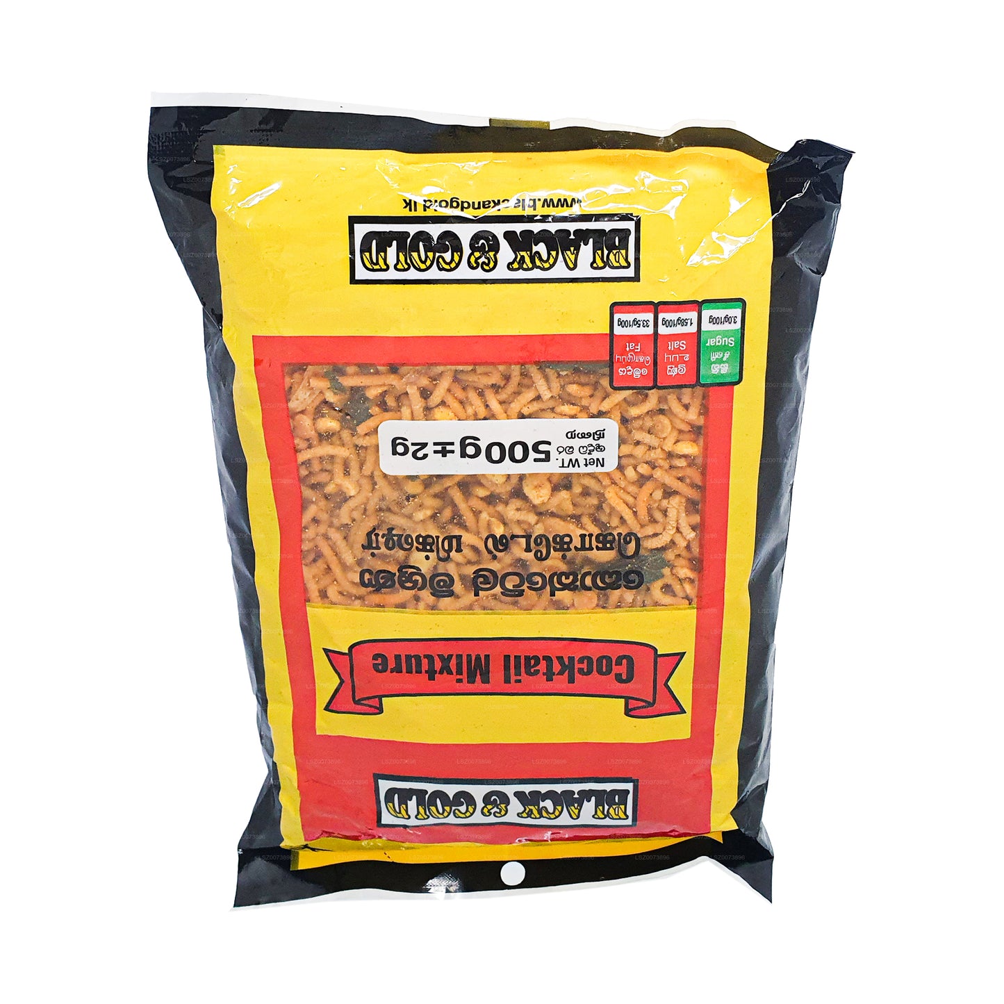 Schwarze und goldene Cocktailmischung (500 g)