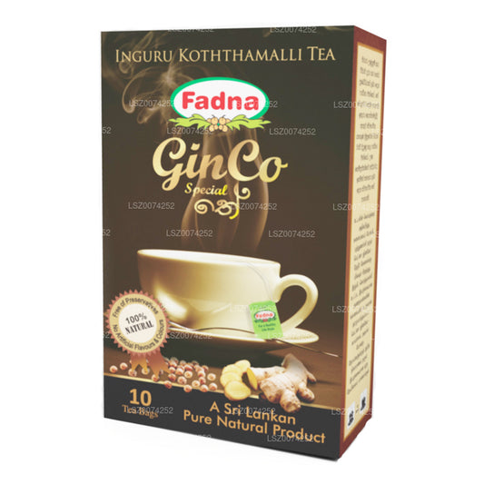 Fadna Tee mit Ingwer- und Koriandergeschmack (20 g) 10 Teebeutel
