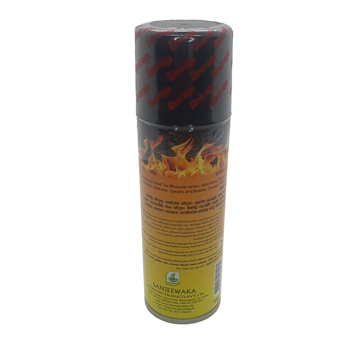 Chandanalepa Giniraja Schmerzlinderndes Kräuterspray (100 ml)