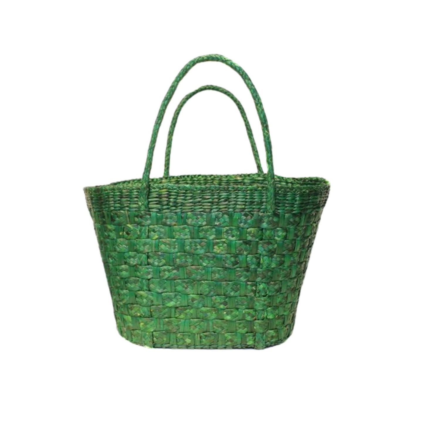 Handgefertigte Damen-Handtasche aus Schilfrohr