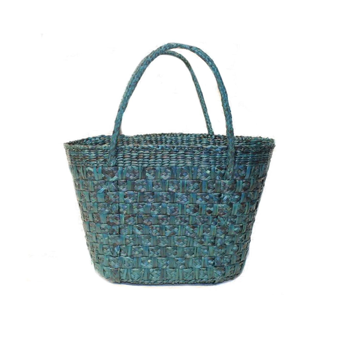 Handgefertigte Damen-Handtasche aus Schilfrohr