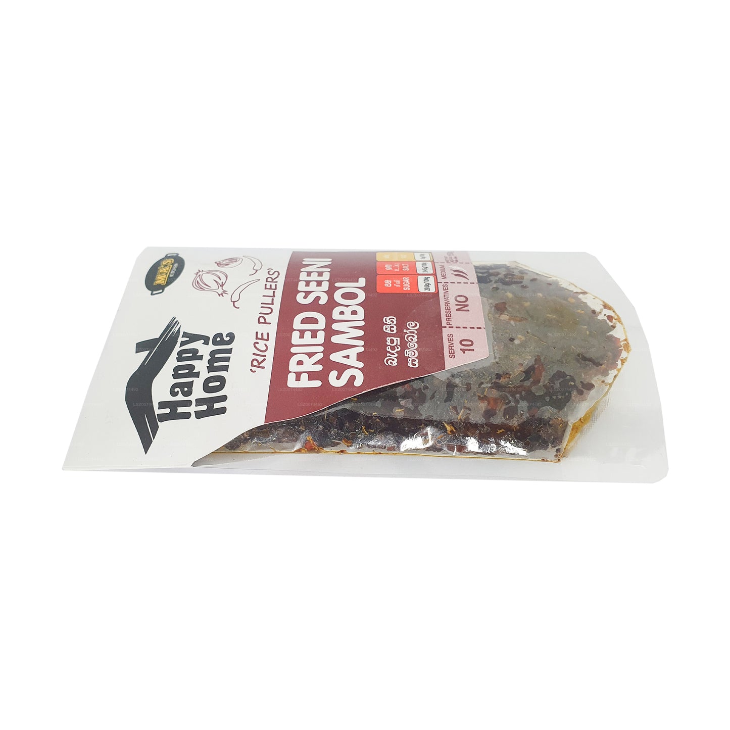 MA's Kitchen Happy Home Gebratener Seeni Sambal (150 g)