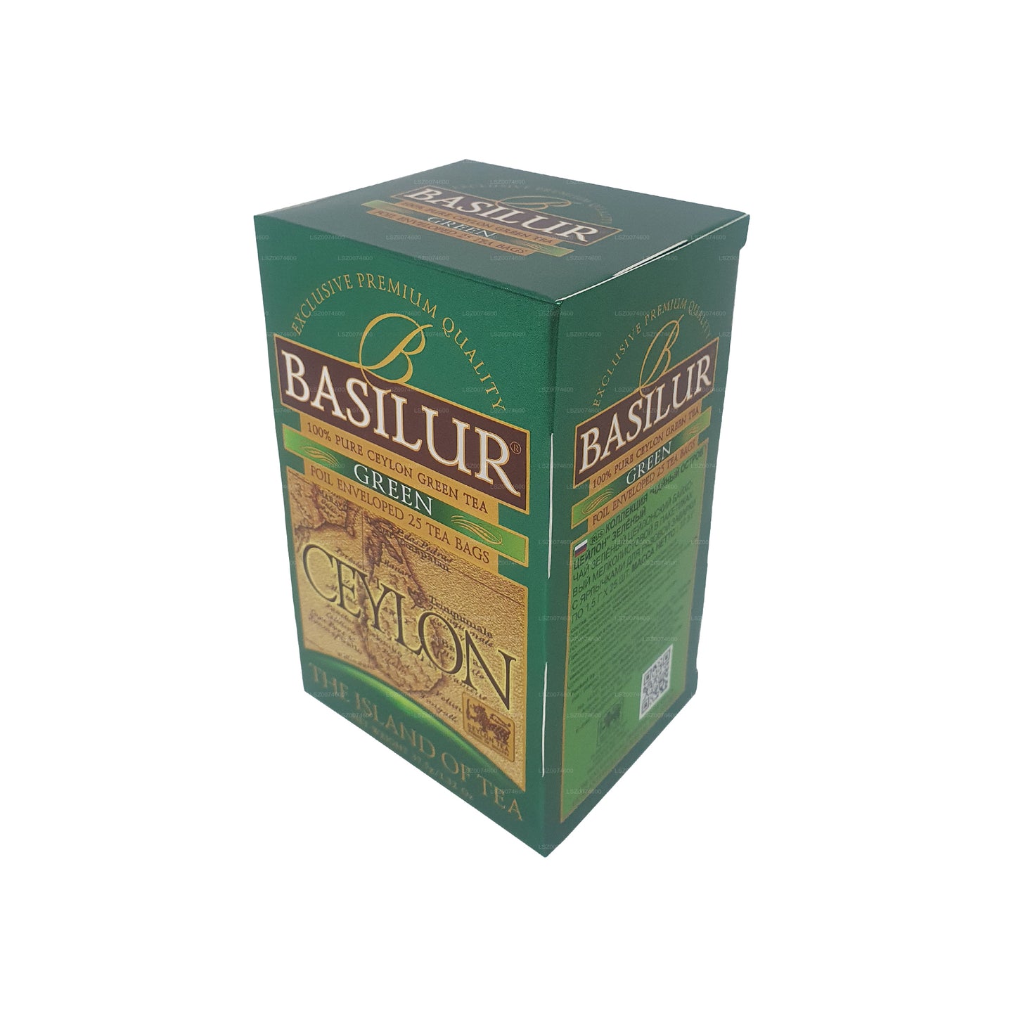 Basilur Island of Tea Grüner Tee (30g) 20 Teebeutel