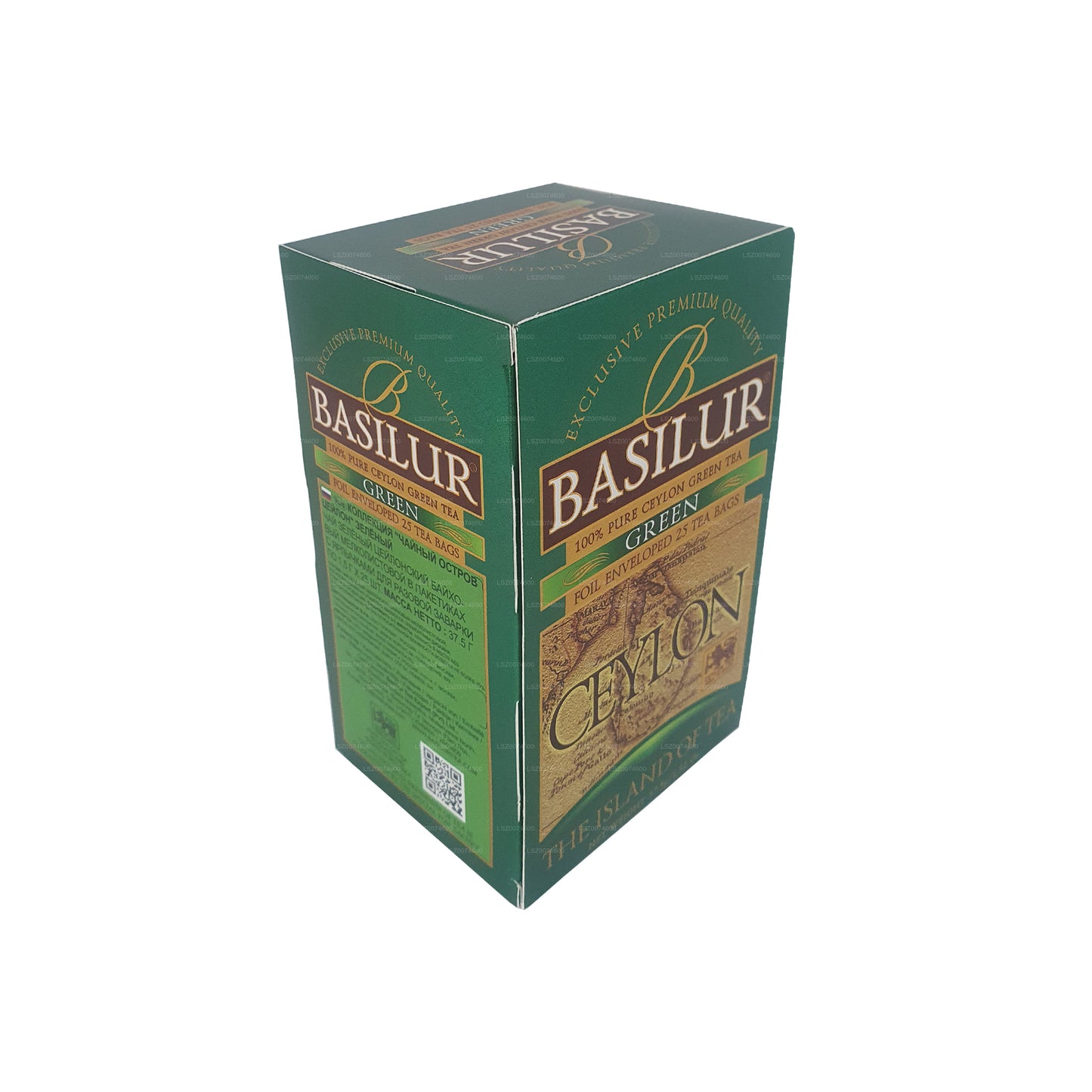 Basilur Island of Tea Grüner Tee (30g) 20 Teebeutel