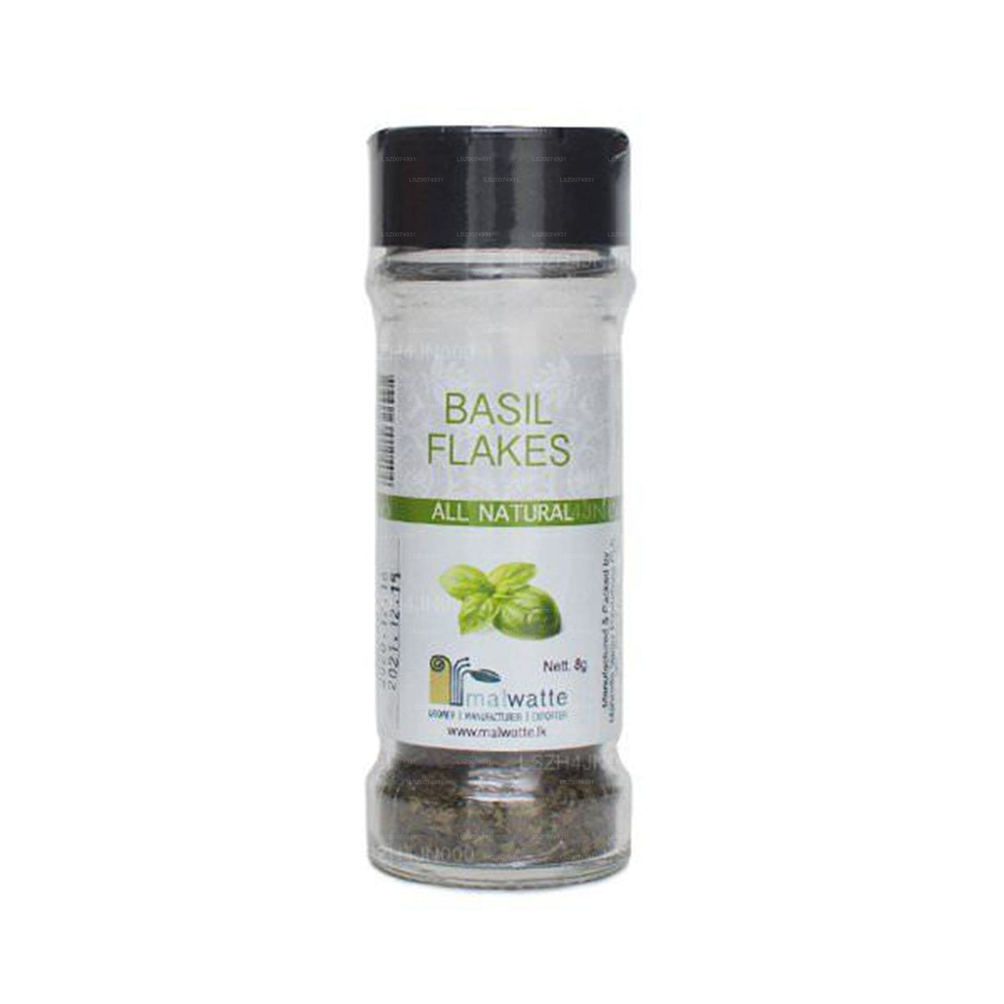 Malwatte Gewürze Basilikum Fakes Flasche (8g)