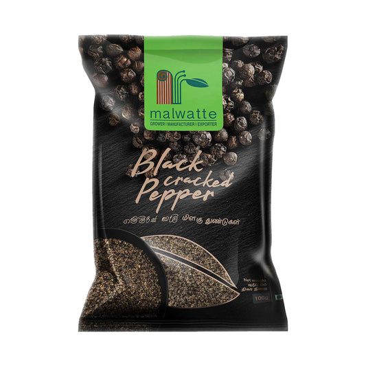 Malwatte Spices Schwarzer gemahlener Pfeffer (100 g)