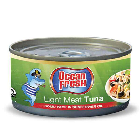 Thunfisch der Marke Oceanfresh in Sonnenblumenöl (185 g)