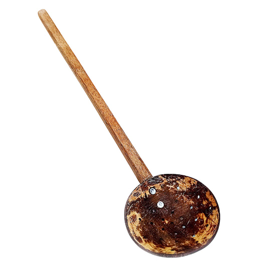 Lakpura Kokosnussschalen-Öllöffel
