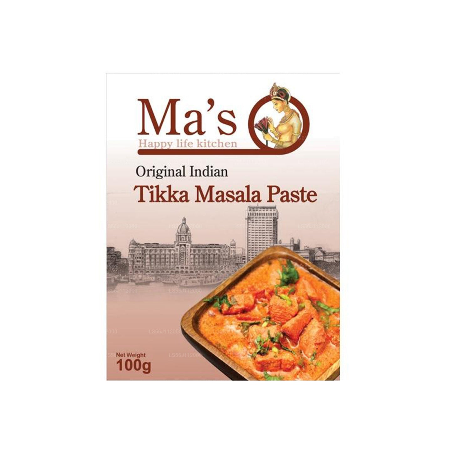 MA's Kitchen Tikka Masala Paste aus biologischem Anbau (100 g)