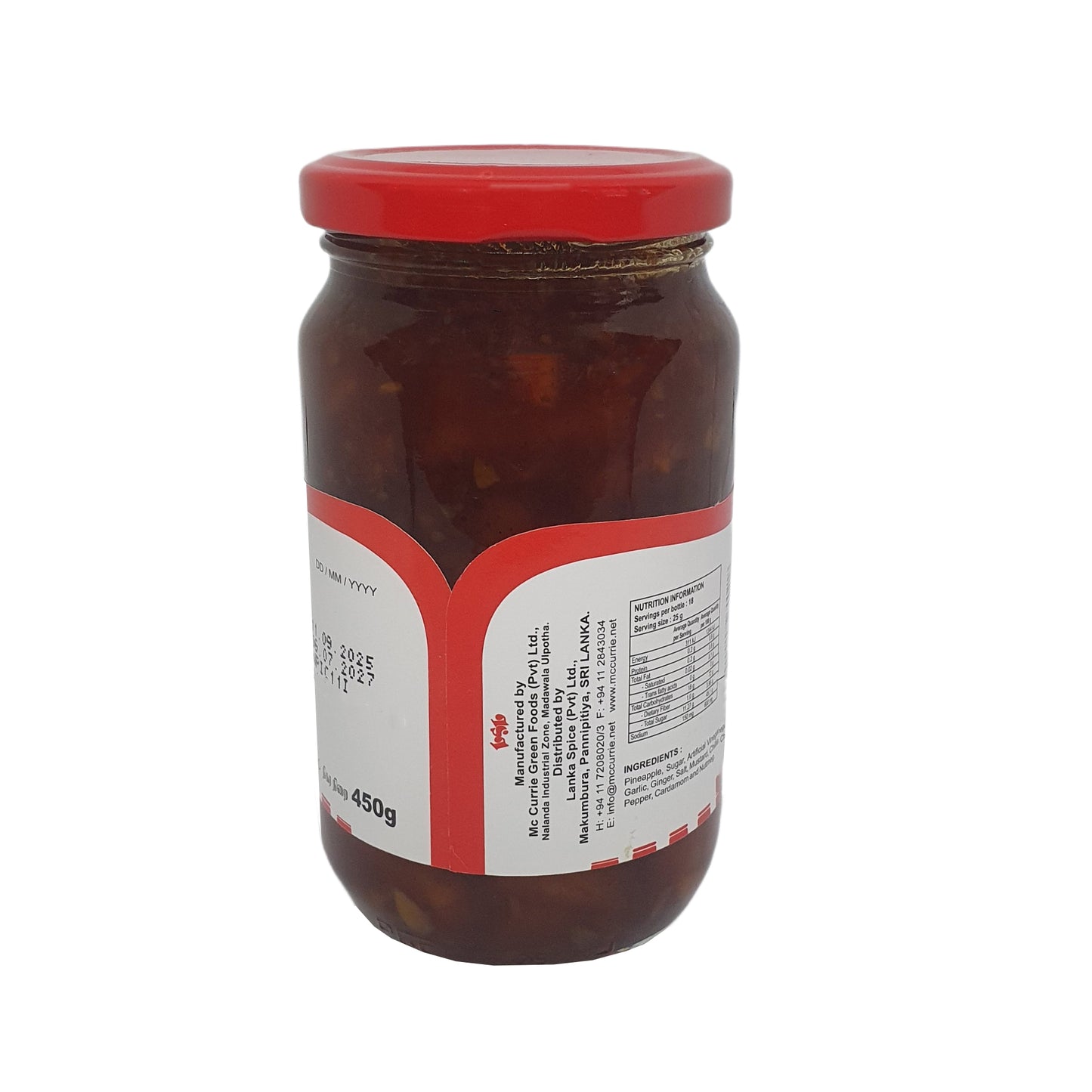 Mc Currie Ananas-Chutney (450 g)