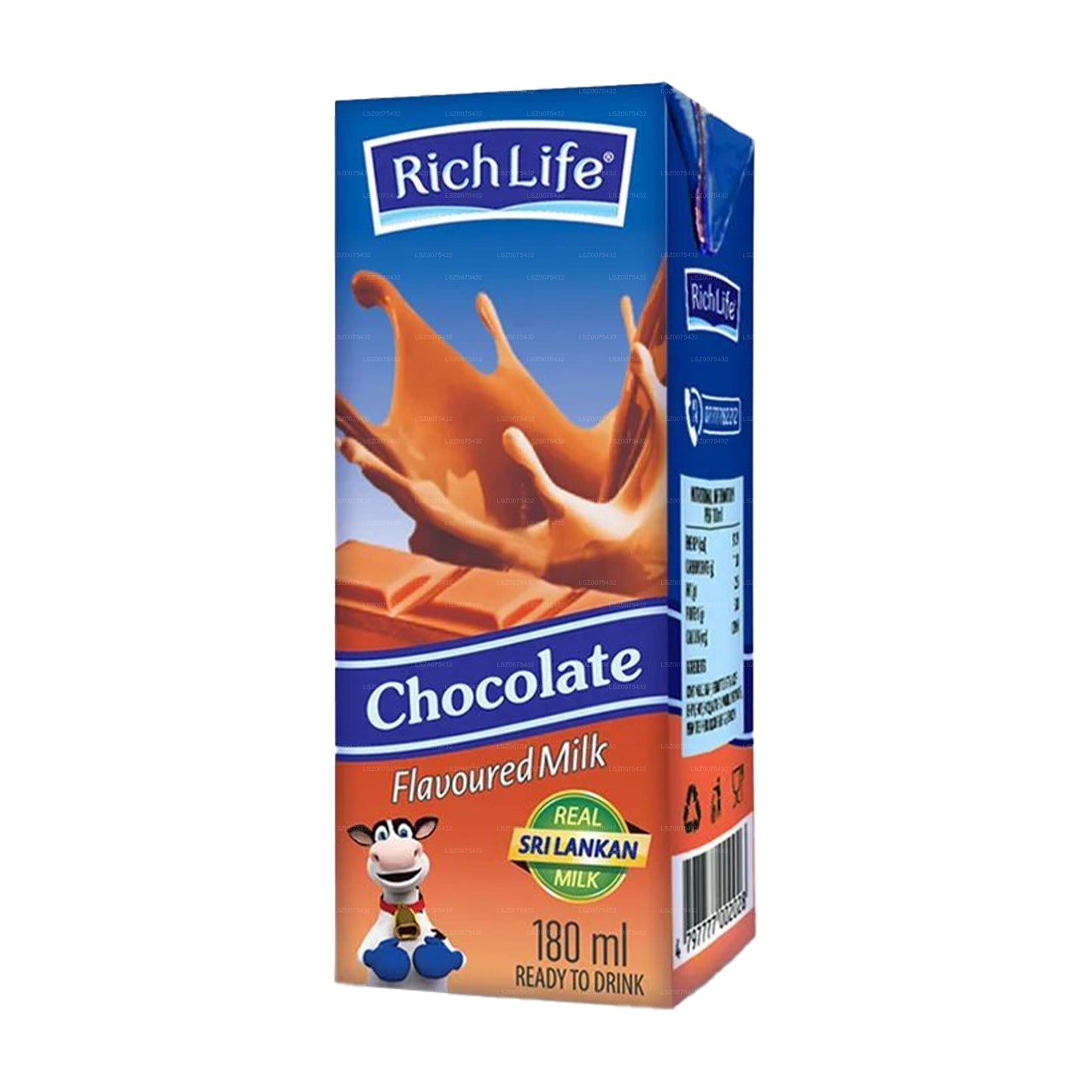 Richlife Milch mit Schokoladengeschmack (180 ml)