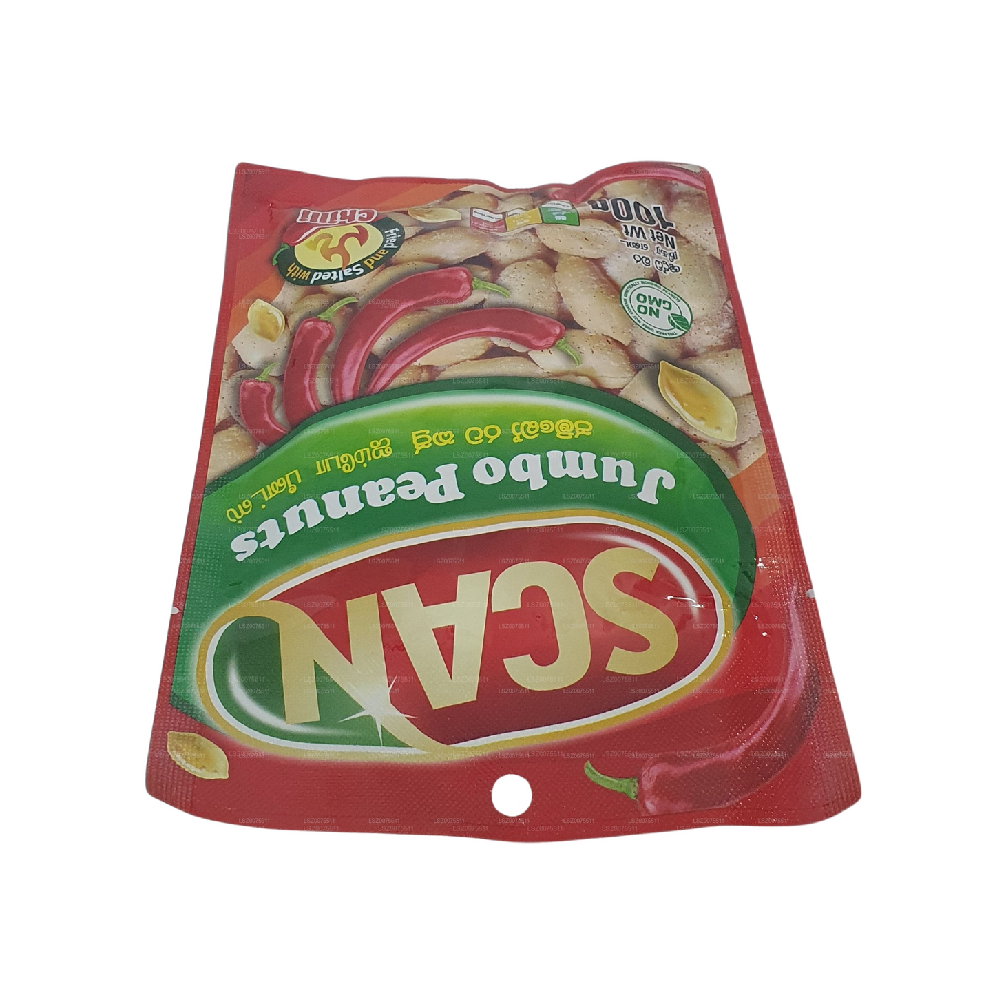 Scan Chilli Jumbo Erdnüsse (100 g)