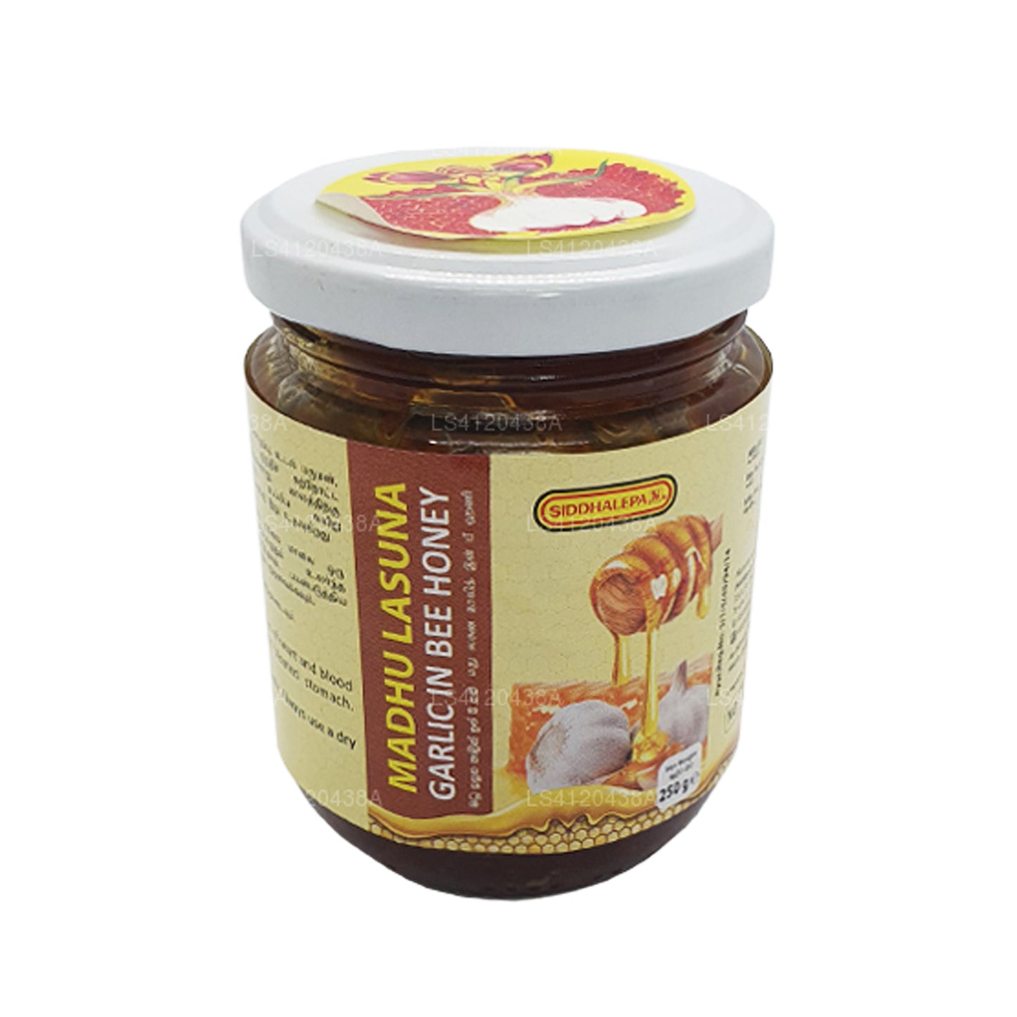 Siddhalepa Madhu Lasuna Knoblauch in Bienenhonig (250g)