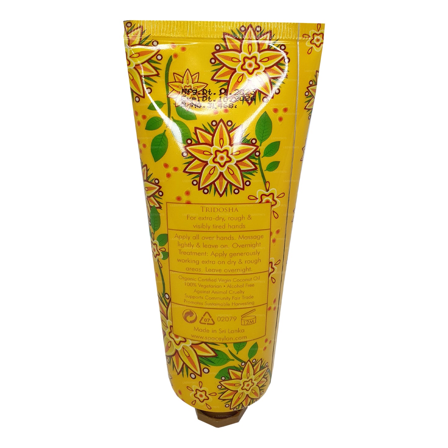 Spa Ceylon Virgin Coconut Nachtpflege Intensive Handbehandlung (100 g)