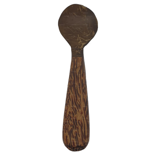Besteck mit Löffel aus Kokosnussschale (14 cm)
