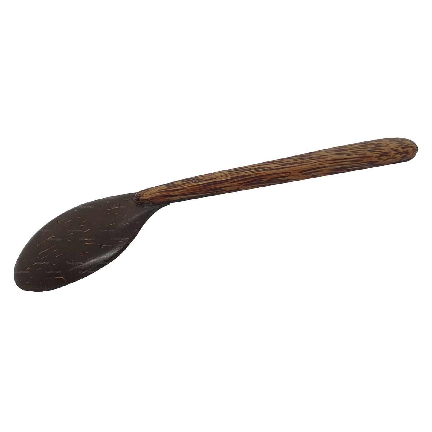 Besteck mit Löffel aus Kokosnussschale (14 cm)