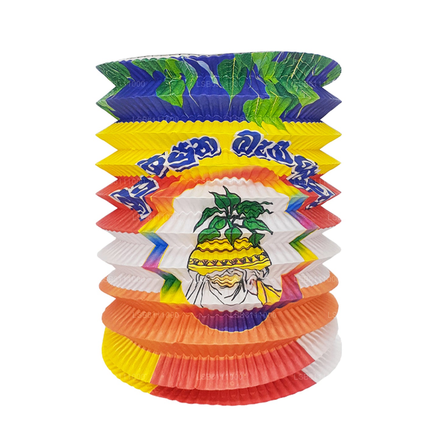Bedruckter Vesak-Eimer