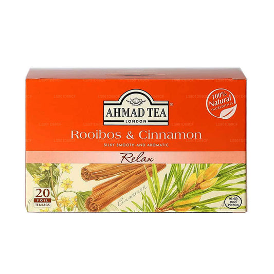 Ahmad Rooibos &amp; Zimttee (40 g) 20 Folienteebeutel