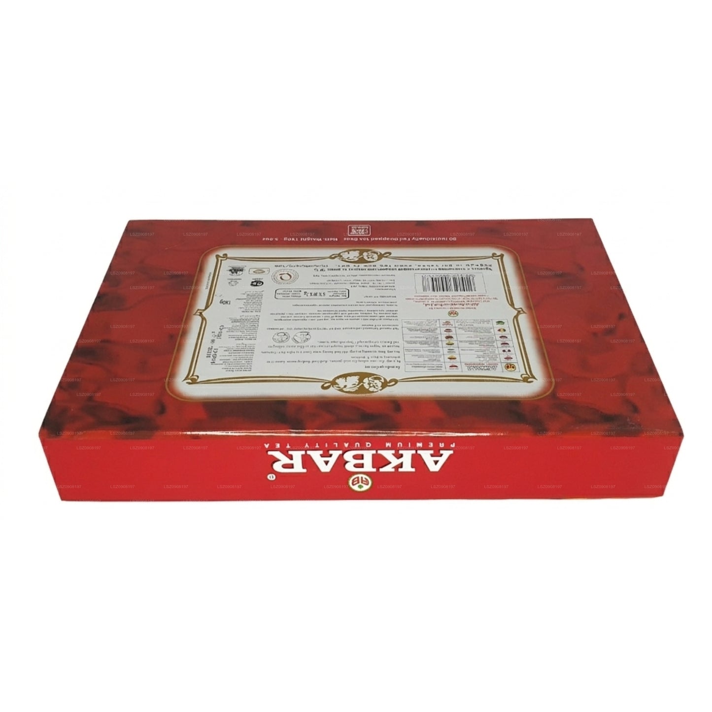 Akbar Fruit Fiesta Aromatisierter Schwarztee, Geschenkbox, 80 Teebeutel (160 g)