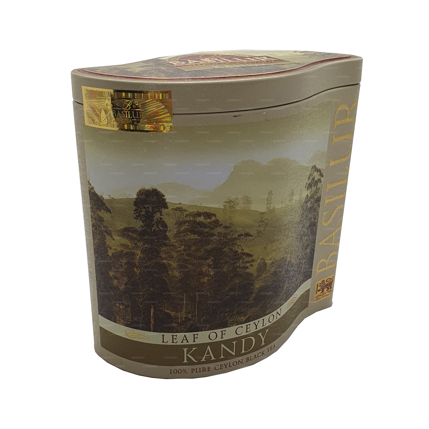 Ceylon-Basilurblatt „Kandy“ (100 g) Caddy