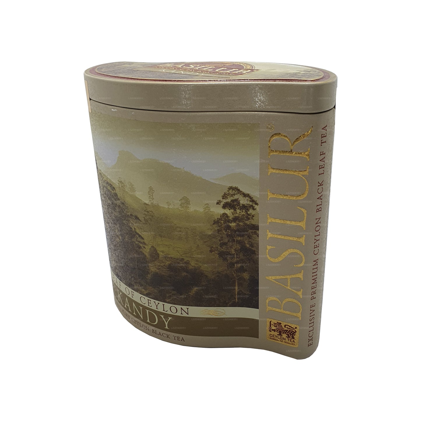 Ceylon-Basilurblatt „Kandy“ (100 g) Caddy