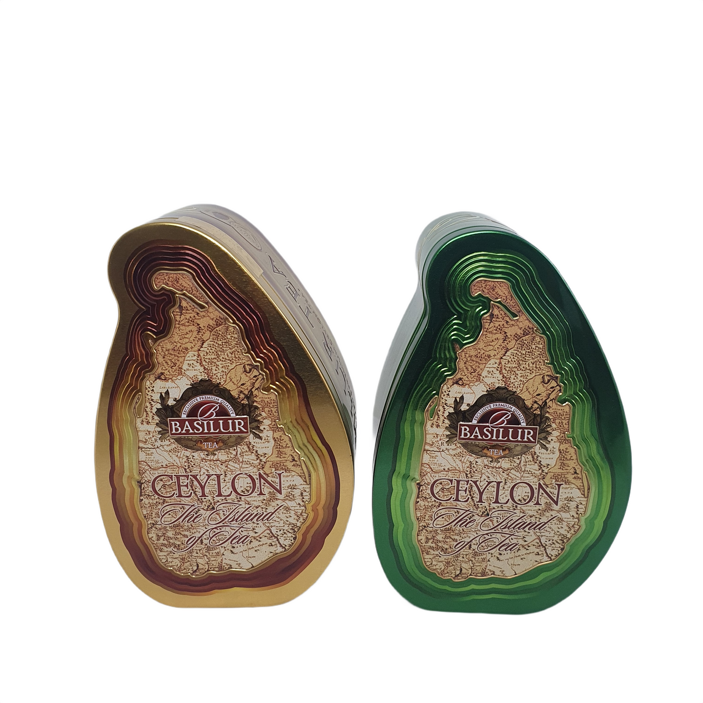Basilur Holzpräsenter 2 in 1 „Island of Tea Holzpräsenter“ (200g)