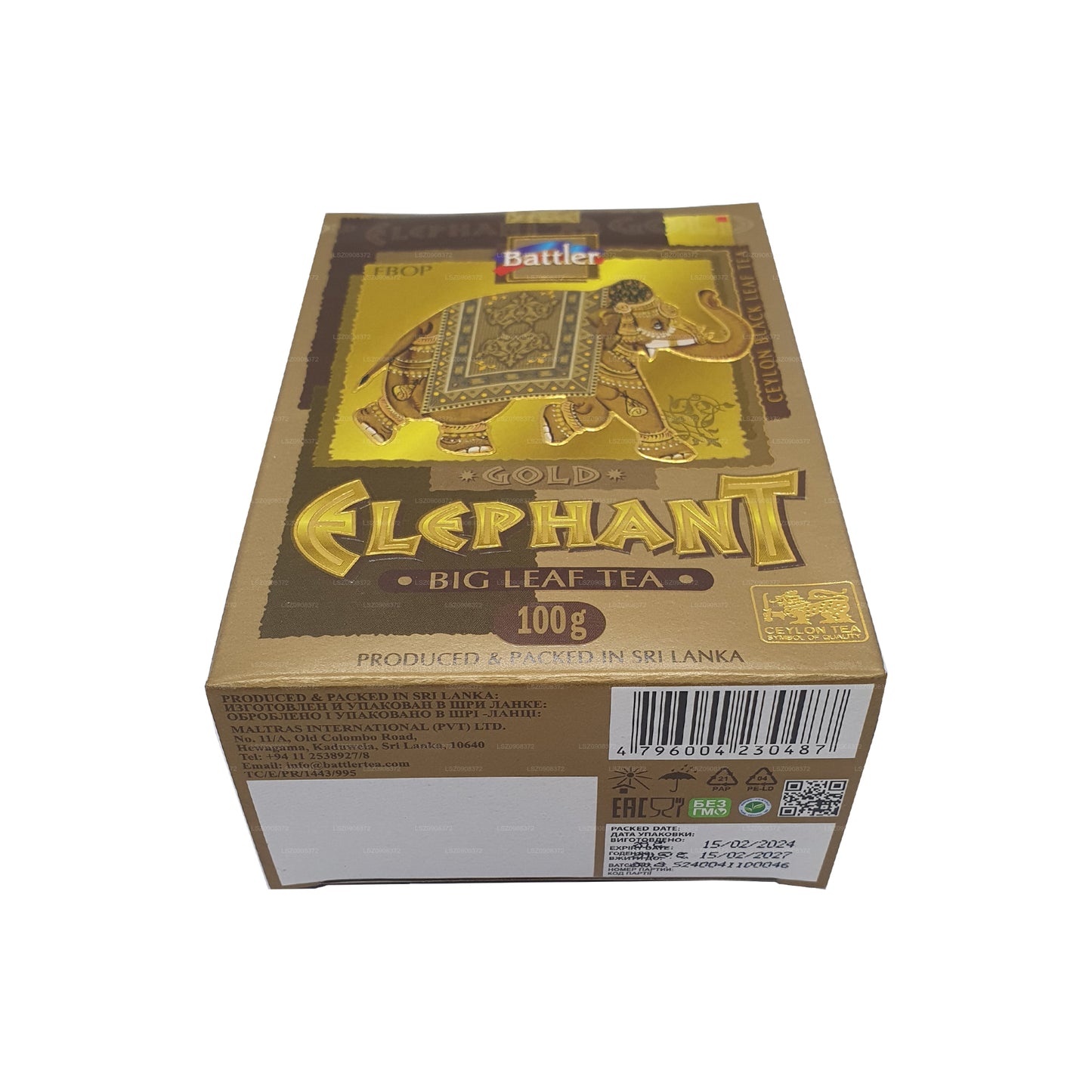 Battler Gold Elephant FBOP Loser Blatttee (100g)