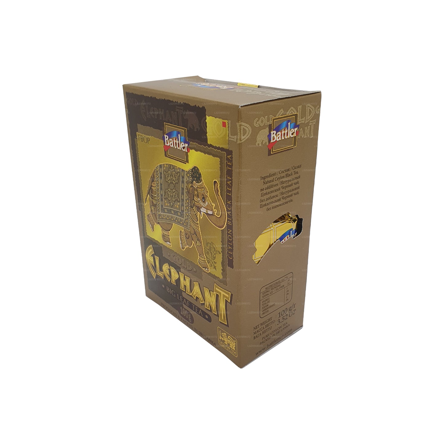Battler Gold Elephant FBOP Loser Blatttee (100g)