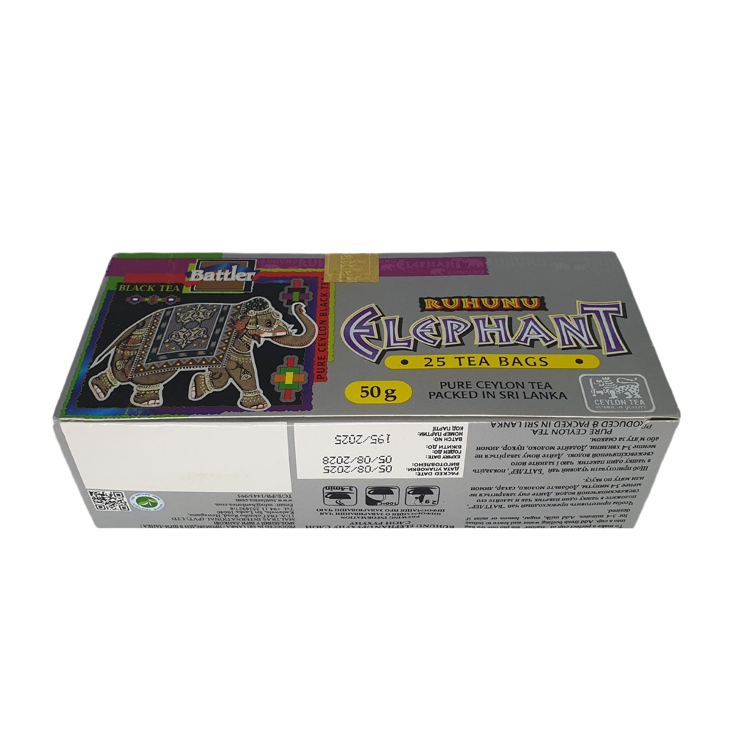Battler Ruhunu Elephant (50g) 25 Teebeutel