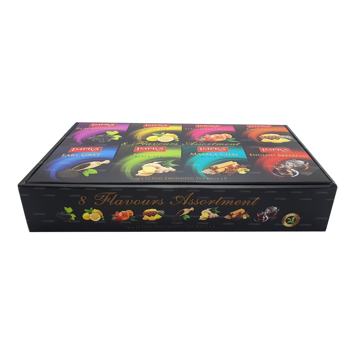 Impra Geschenkpaket, Folienumschlag für schwarzen Tee, 192 g