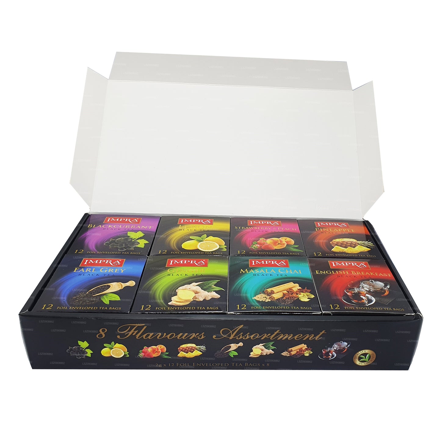 Impra Geschenkpaket, Folienumschlag für schwarzen Tee, 192 g