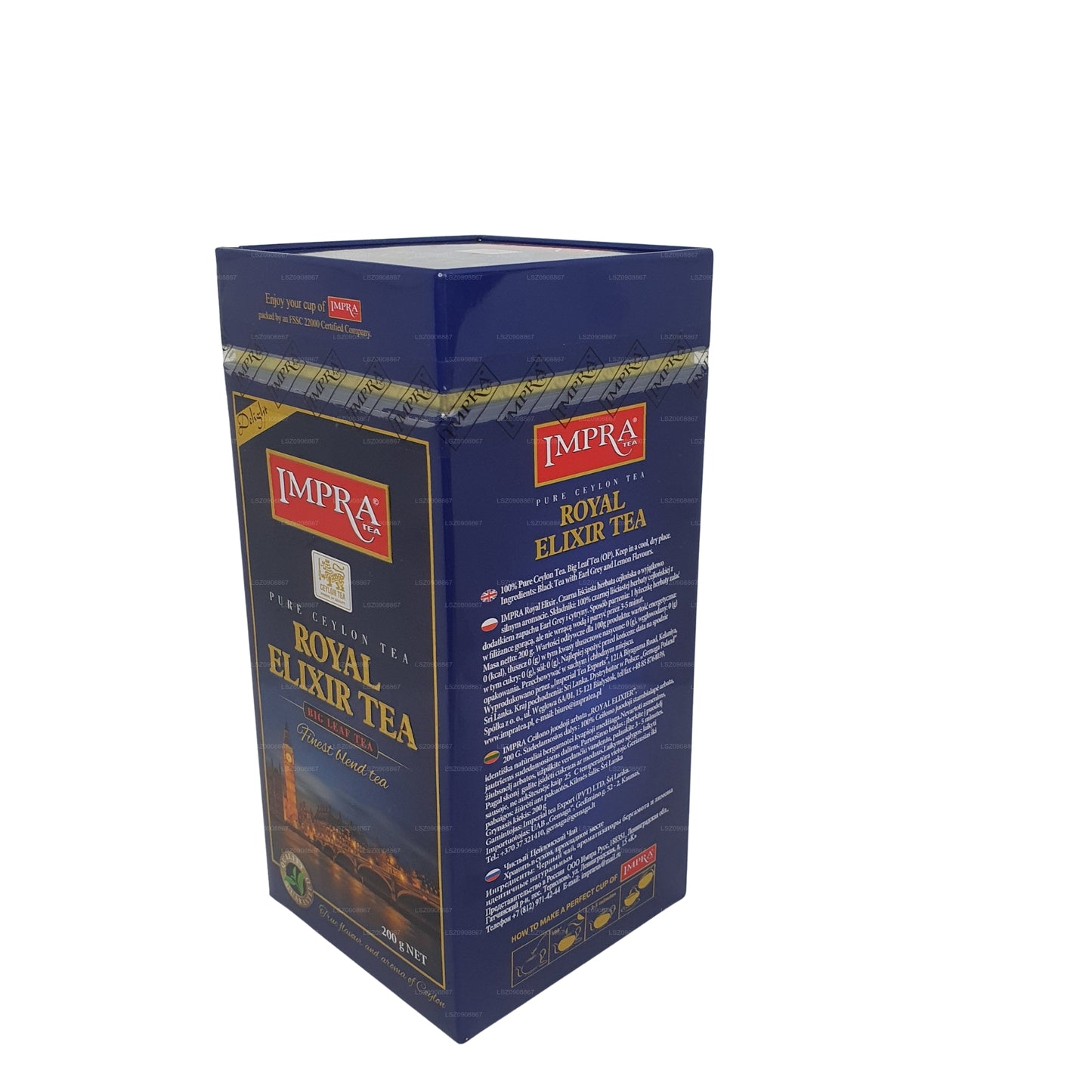 Impra Royal Elixir Delight Big Leaf Teedose (200g)