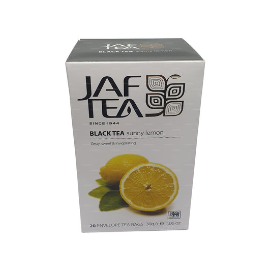 Jaf Tea Sunny Lemon Schwarztee (30 g) Folienumschlag-Teebeutel