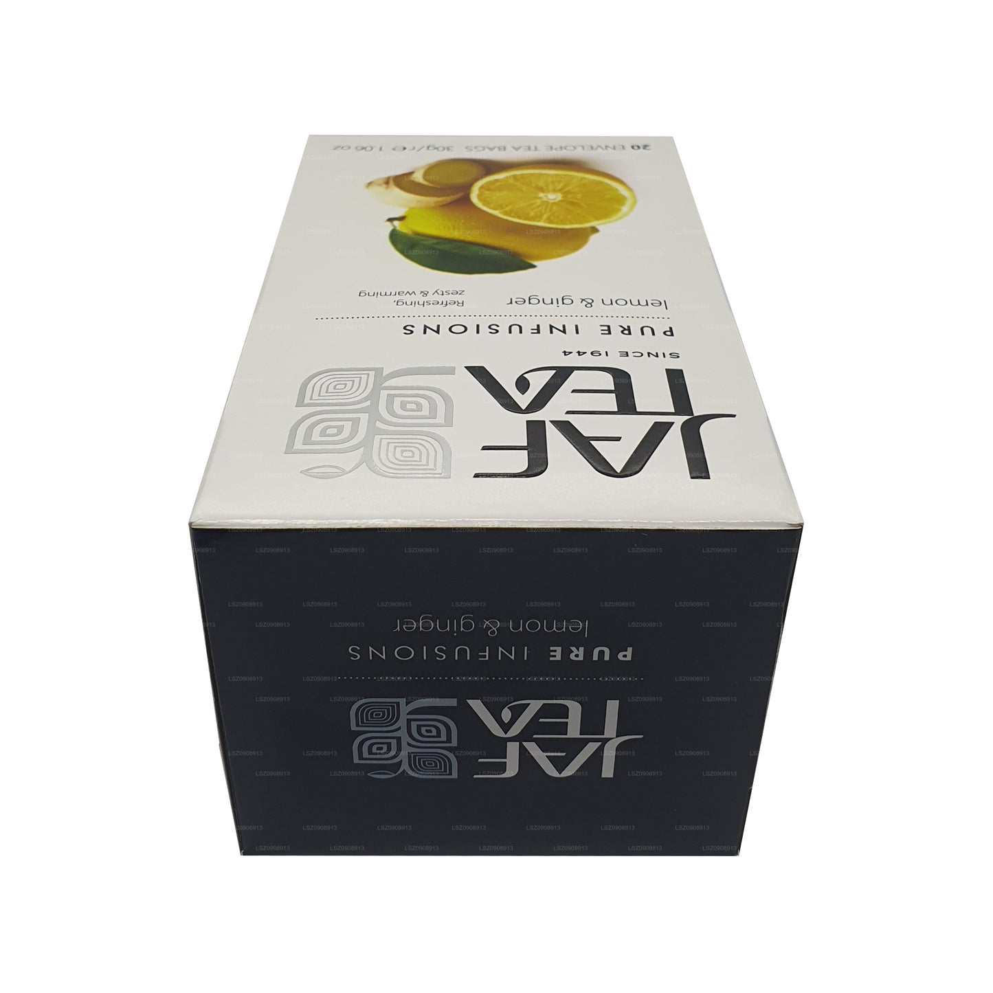 Jaf Tea Pure Infusions Zitrone &amp; Ingwer Tee (30g) Folienumschlag Teebeutel