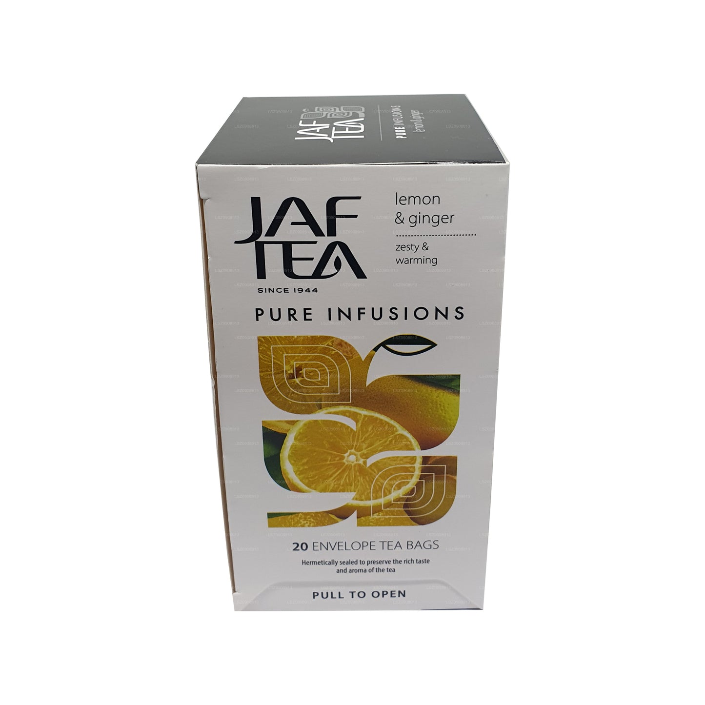 Jaf Tea Pure Infusions Zitrone &amp; Ingwer Tee (30g) Folienumschlag Teebeutel