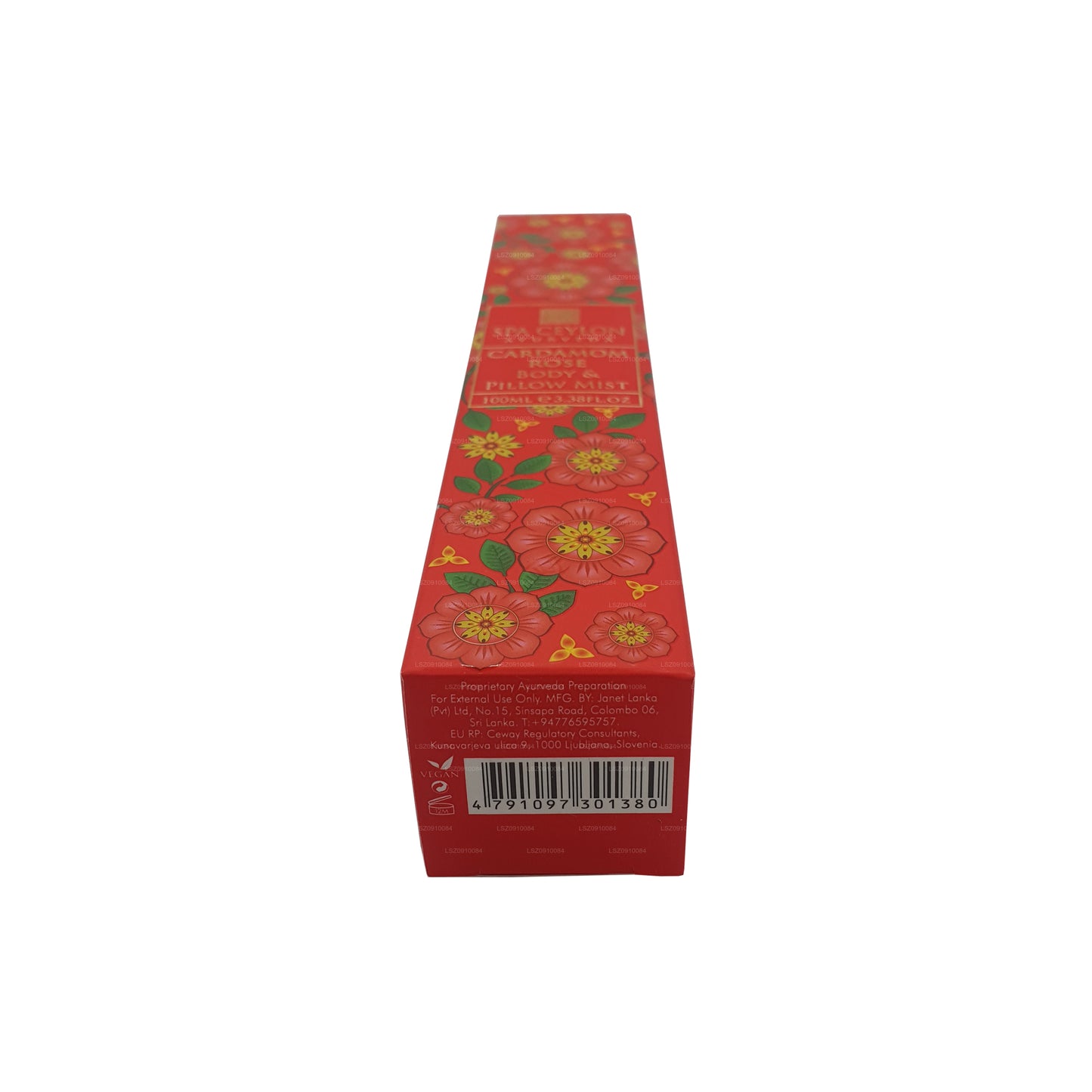 Spa Ceylon Cardamom Rose Körper- und Kissenspray (100 ml)