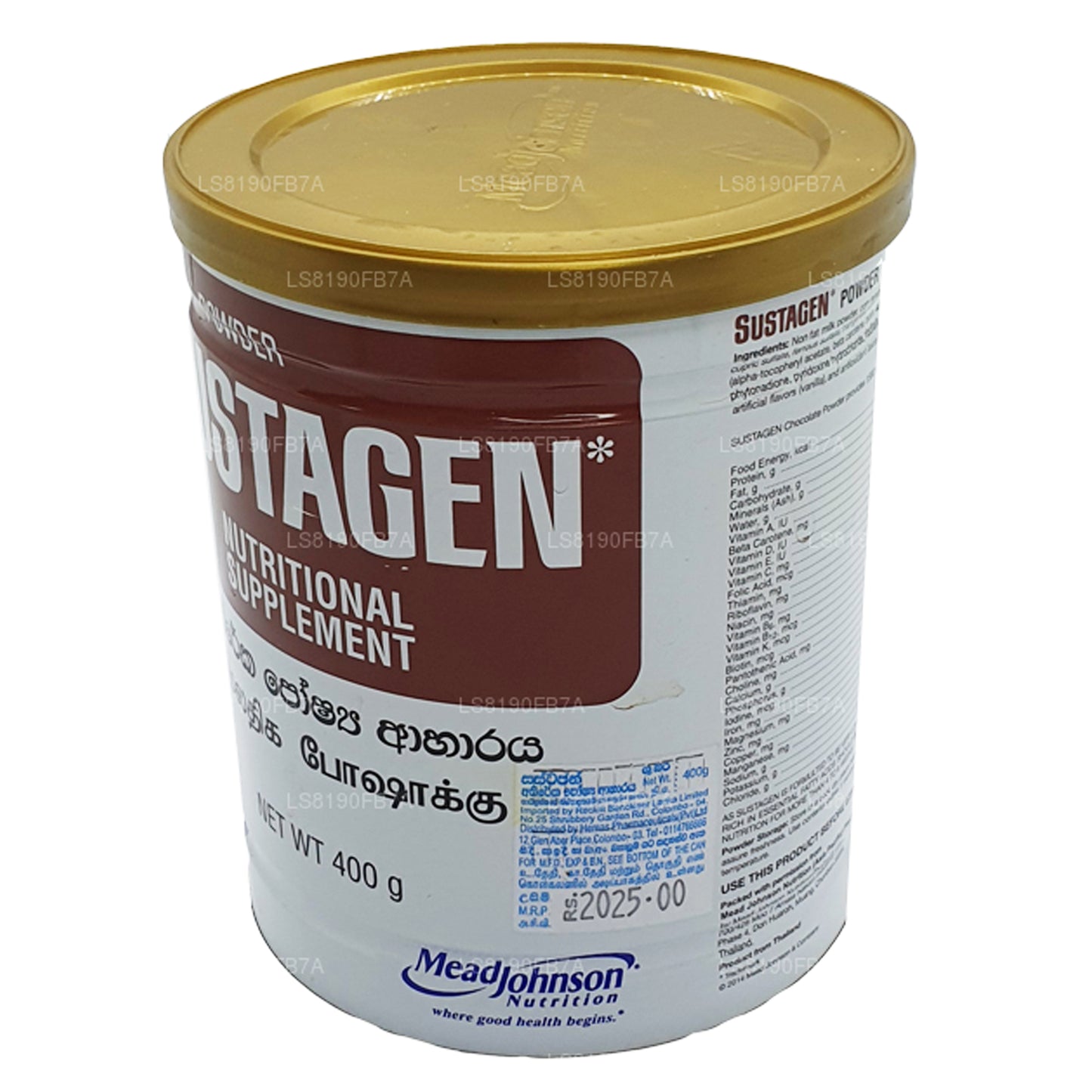 Sustagen Nahrungsergänzungsmittel Schokolade (400g)