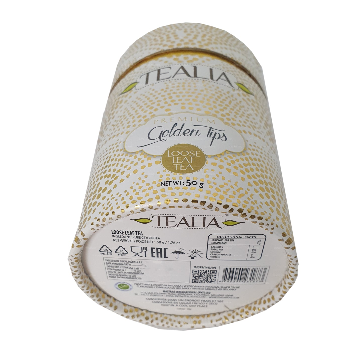 Tealia Golden Tips Kanister (50g)