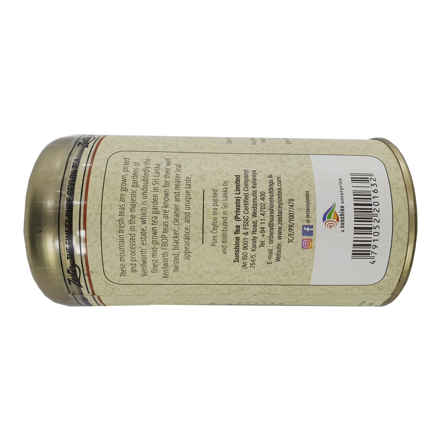 Zesta The Finest FBOP Schwarztee (100g)