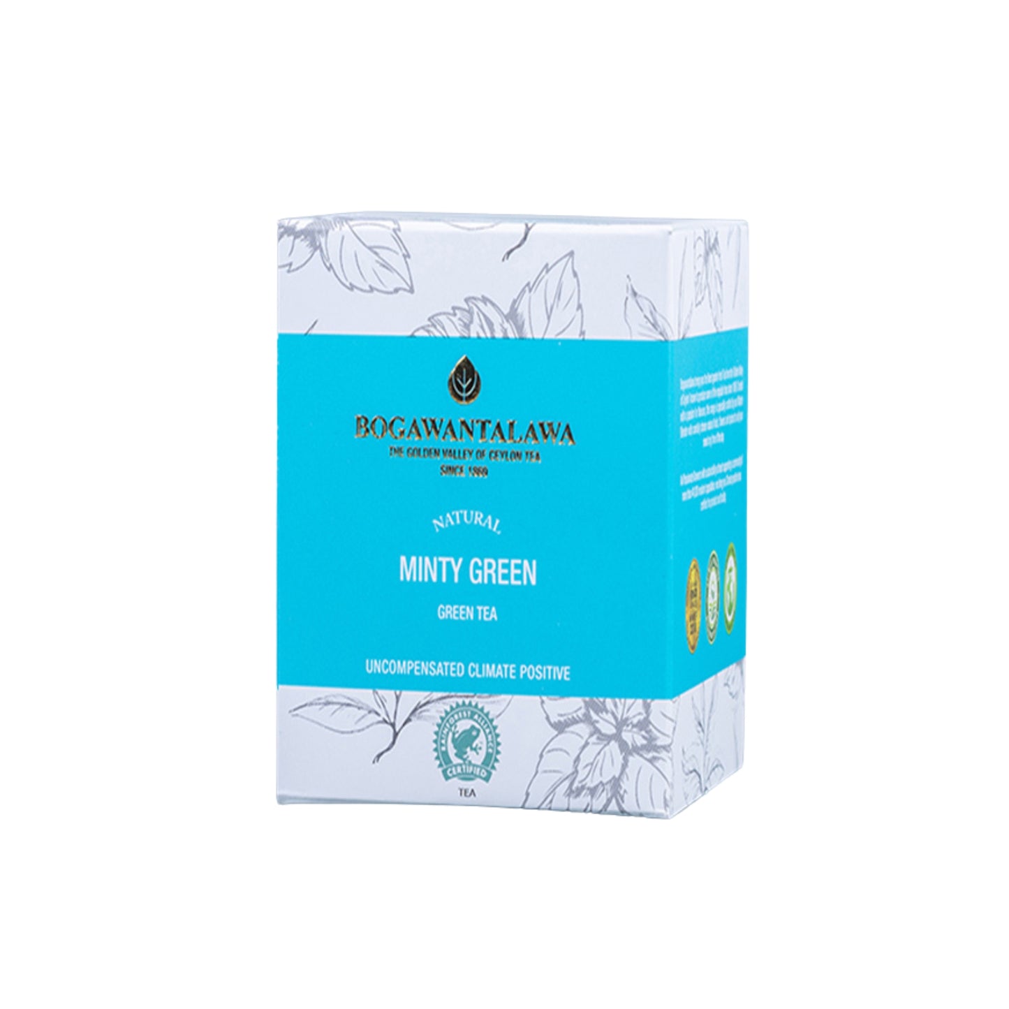 Bogawantalawa Minziger Grüntee (40 g), 20 Teebeutel