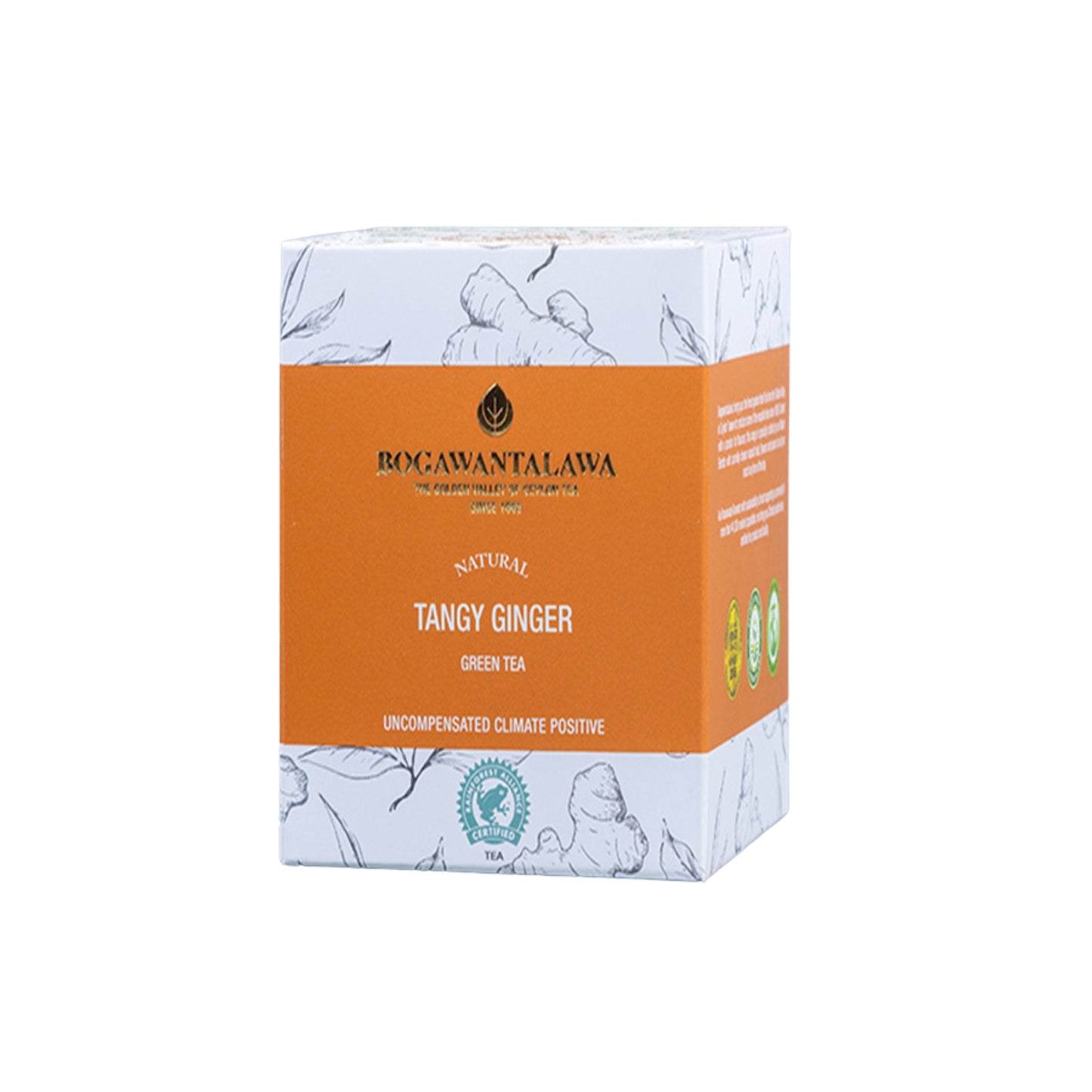 Bogawantalawa Würziger Ingwertee (40 g), 20 Teebeutel
