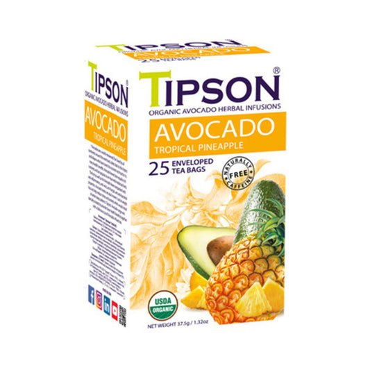 TIPSON – HERBAL – AVOCADO – BOX – FTBH – F&amp;PE – BIO – TROPISCHE ANANAS (37,5 g)