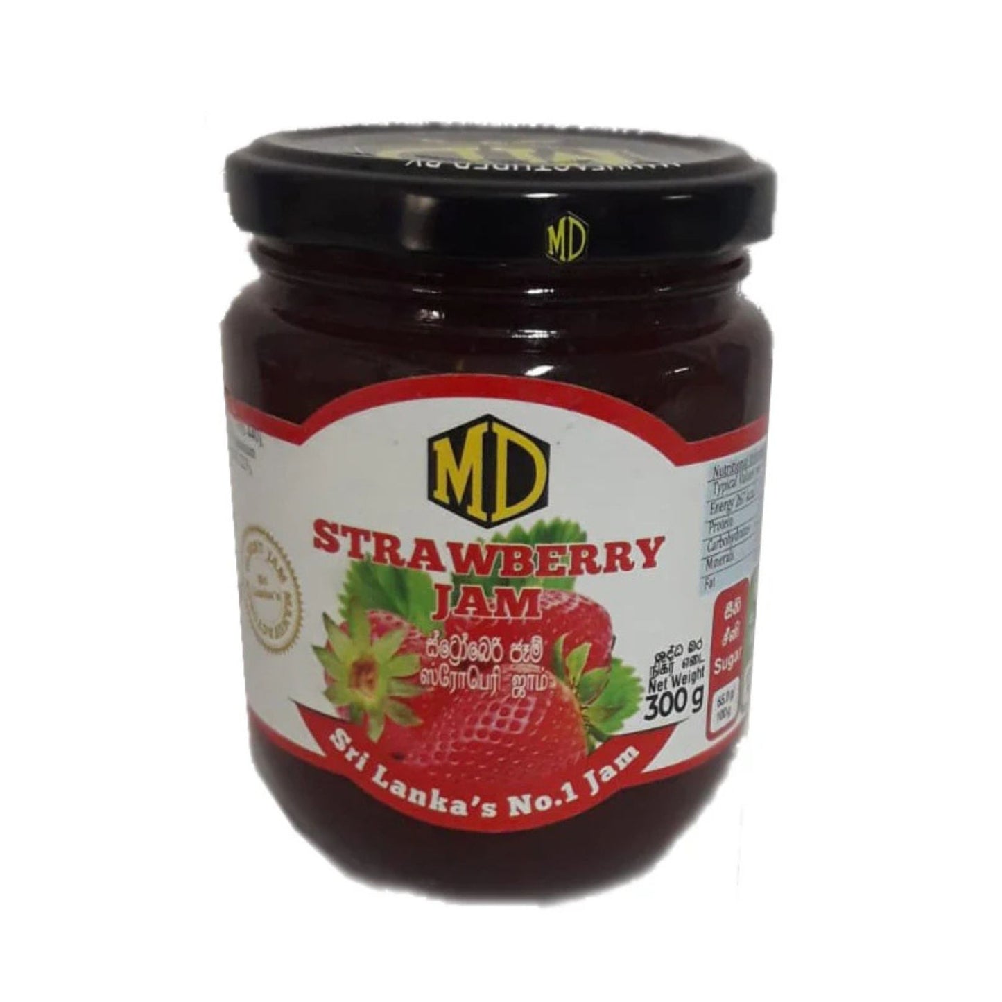 MD Natürliche Erdbeermarmelade (500g)