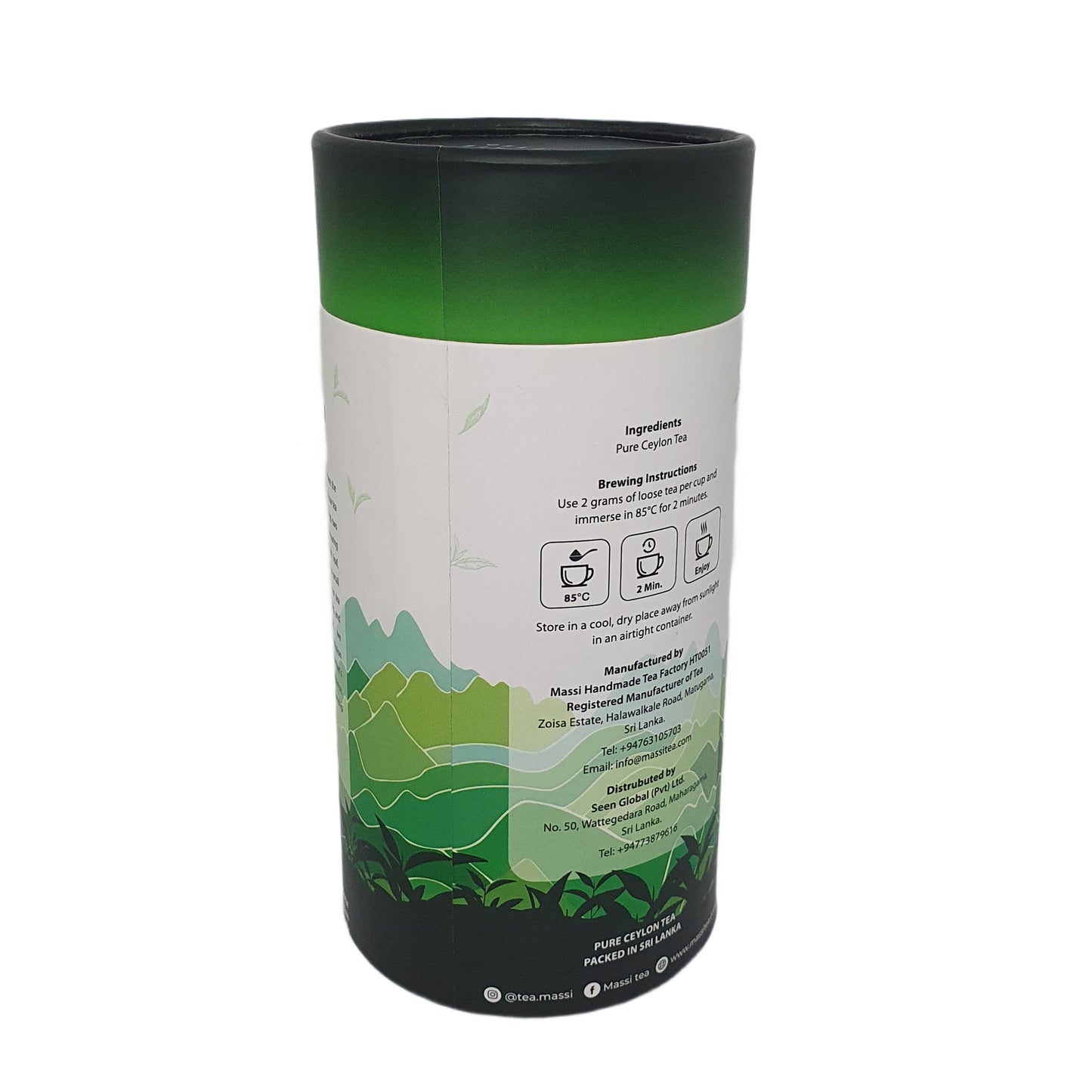 Massi Tea Single Estate Handgemachter Grüntee (50 g)