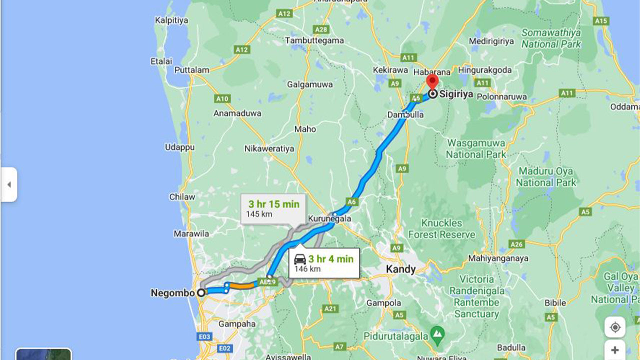 Privater Transfer von Negombo nach Sigiriya