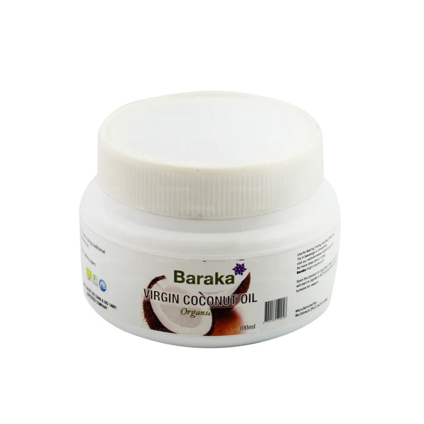 Baraka natives Kokosnussöl (HDPE) (300 ml)