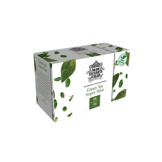 George Steuart Grüner Tee Super Mint (40g) 20 Teebeutel