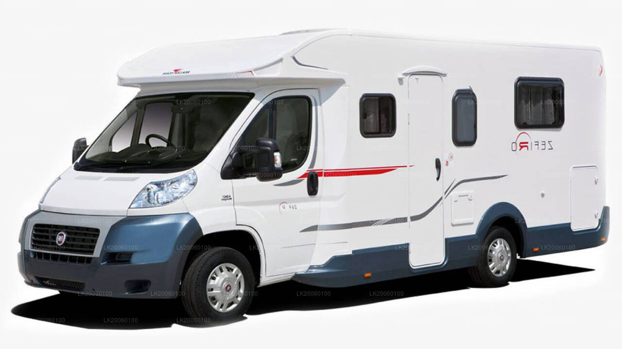 Wohnmobilvermietung mit Chauffeur (Roller Team Zefiro 269P)