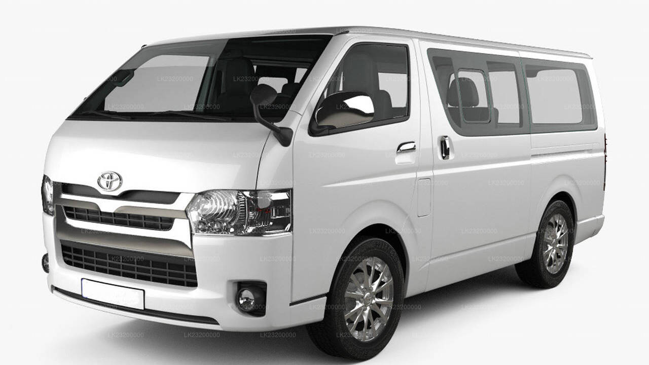 Miete eines Standard-Van mit Chauffeur stundenweise