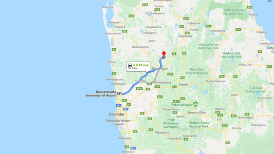 Privater Transfer vom Flughafen Colombo (CMB) nach Dolukanda City